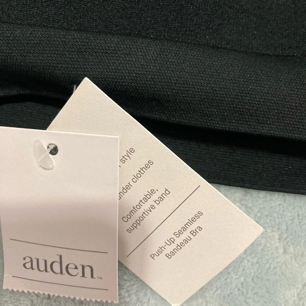 Black Strapless Bandeau Bra NWTS - Picture 6 of 8